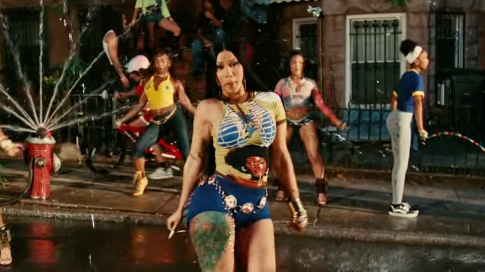 Cardi B wore Nigerian designer Meji Meji in her “AH HA” video