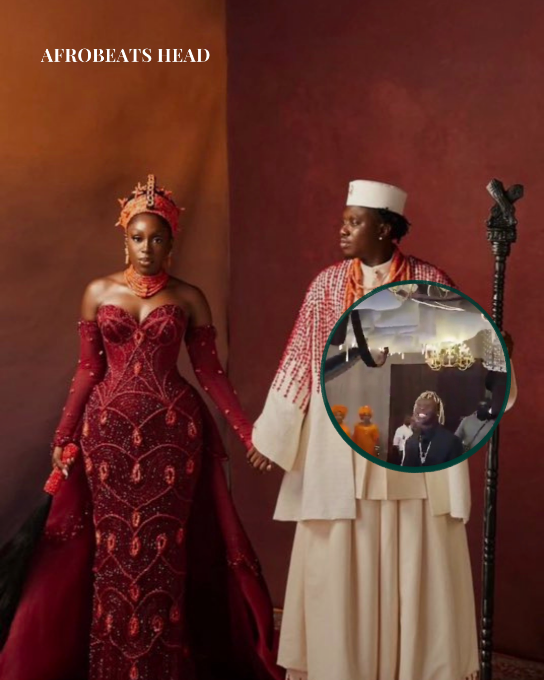 Seyi Vibez performs at Zlatan’s wedding in Lagos
