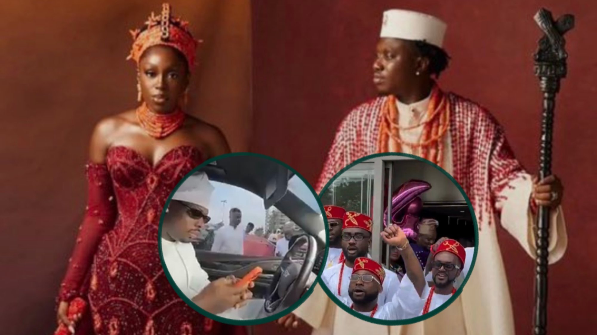 Davido and Asake attend Zlatan’s traditional wedding in Lagos